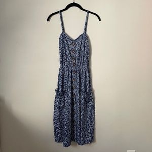 Maxi Floral Print Dress (M)
